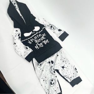 Nightmare before Christmas Infant Outfit Reads “Nightmare Before Nap Time”